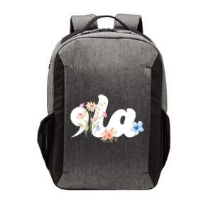 Comma La Floral Kamala Harris President 2024 Vector Backpack