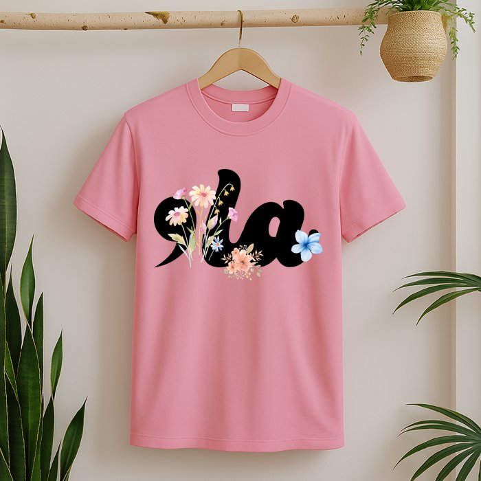 Comma La Floral Kamala Harris President 2024 T-Shirt