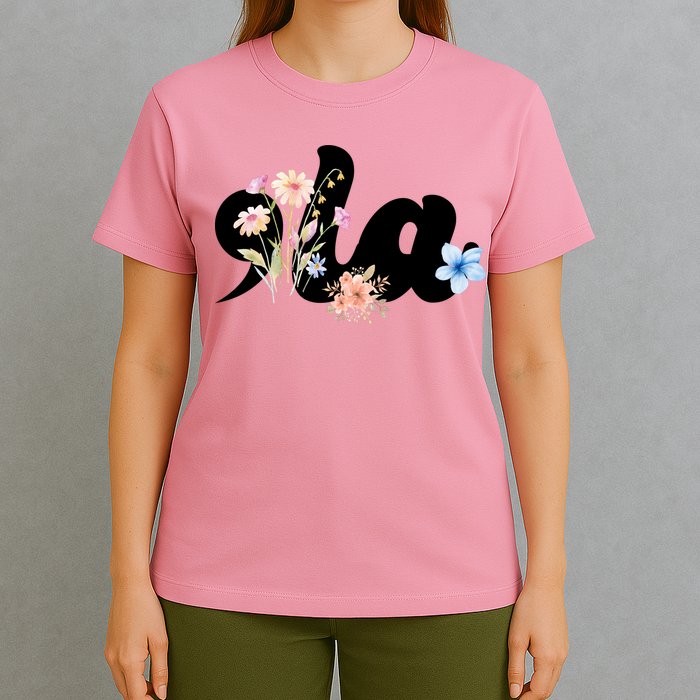 Comma La Floral Kamala Harris President 2024 T-Shirt