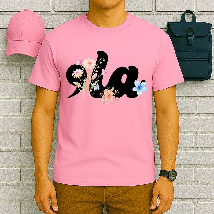 Comma La Floral Kamala Harris President 2024 T-Shirt