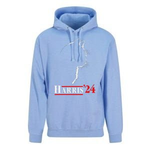 Cat Ladies For Kamala Funny Cat 2024 President Kamalaharris Gift Unisex Surf Hoodie