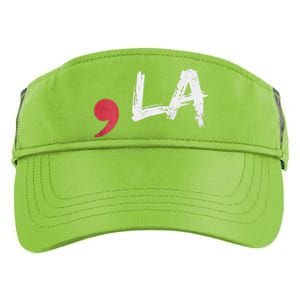 Comma La Funny Kamala Harris 2024 President Adult Drive Performance Visor