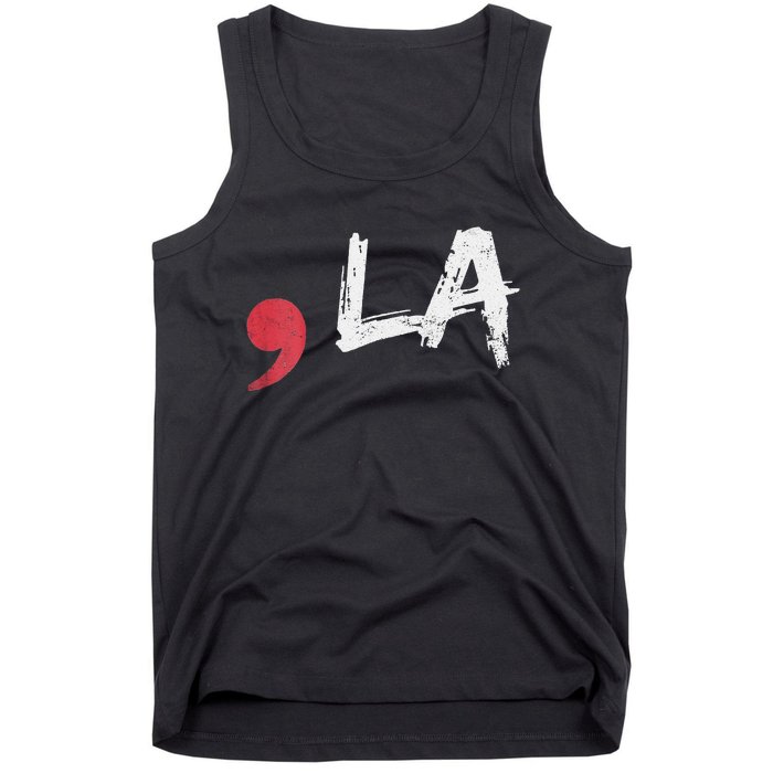 Comma La Funny Kamala Harris 2024 President Tank Top