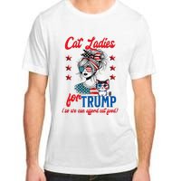 Cat Lady For Trump Funny Political Adult ChromaSoft Performance T-Shirt