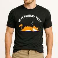 Cat Lover Funny Sleepy Cat Is It Friday Yet Cat Nap Performance Shirt