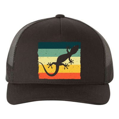 Cool Lizard For  Vintage Crested Leopard Gecko Yupoong Adult 5-Panel Trucker Hat