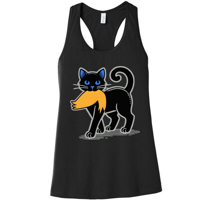 Cat Ladies For Kamala Harris Donald Trump 2024 Women's Racerback Tank