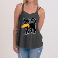 Cat Ladies For Kamala Harris Donald Trump 2024 Women's Strappy Tank