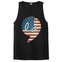 Comma La Funny Kamala Harris Usa Flag PosiCharge Competitor Tank