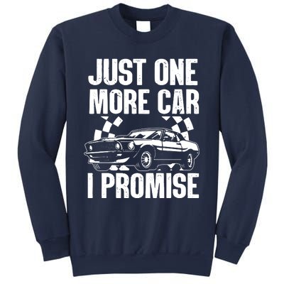 Car Lover For Men New Engine Owner Classic Car Technician Sweatshirt