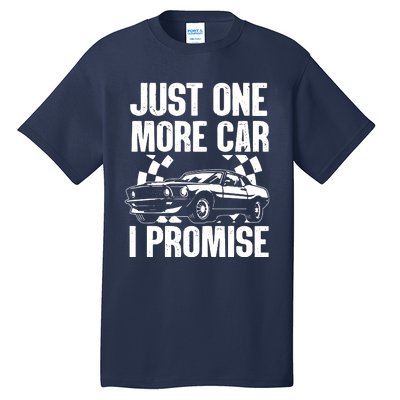 Car Lover For Men New Engine Owner Classic Car Technician Tall T-Shirt