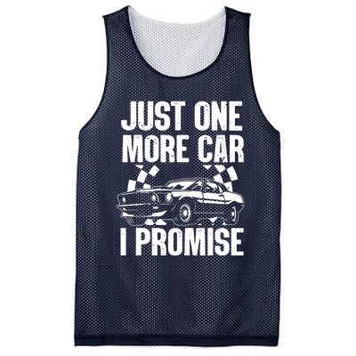 Car Lover For Men New Engine Owner Classic Car Technician Mesh Reversible Basketball Jersey Tank