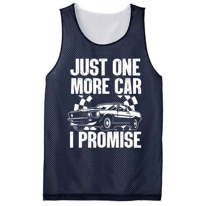 Car Lover For Men New Engine Owner Classic Car Technician Mesh Reversible Basketball Jersey Tank