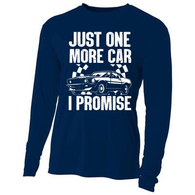 Car Lover For Men New Engine Owner Classic Car Technician Cooling Performance Long Sleeve Crew