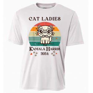 Cat Ladies For Kamala Harris Cooling Performance Crew T-Shirt