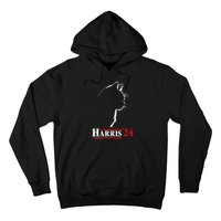 Cat Ladies For Kamala Funny Cat 2024 President Kamalaharris Hoodie