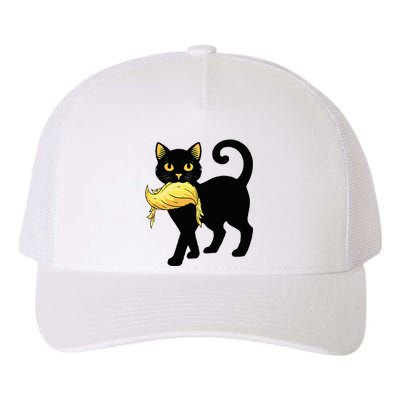 Cat Ladies For Kamala Harris President 2024 Yupoong Adult 5-Panel Trucker Hat