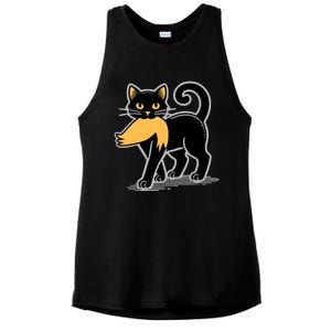 Cat Ladies For Kamala Harris Donald Trump 2024 Sarcastic Ladies PosiCharge Tri-Blend Wicking Tank