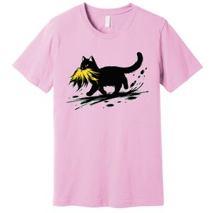 Cat Ladies For Kamala Harris Donald Trump 2024 Premium T-Shirt