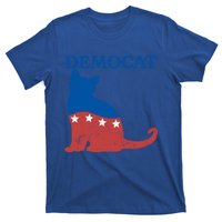 Cat Ladies For Kamala Funny Democat President Kamala Harris Funny Gift T-Shirt