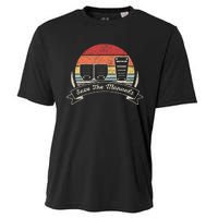 Car Lover Gift Vintage Retro Save The Manuals Stick Shift Cooling Performance Crew T-Shirt