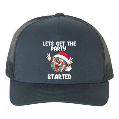 Christmas Lets Get The Party Started Holiday Festivities Cute Gift Yupoong Adult 5-Panel Trucker Hat