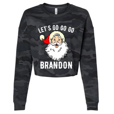 Let's Go Brandon Lets Go Brandon, Lets Go Brandon Let's Go Brandon Cropped Pullover Crew