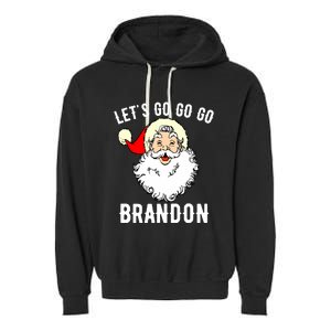 Let's Go Brandon Lets Go Brandon, Lets Go Brandon Let's Go Brandon Garment-Dyed Fleece Hoodie