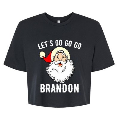 Let's Go Brandon Lets Go Brandon, Lets Go Brandon Let's Go Brandon Bella+Canvas Jersey Crop Tee