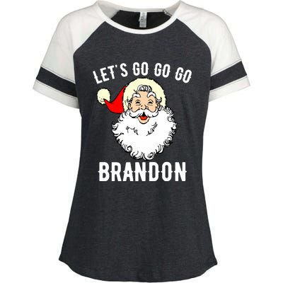 Let's Go Brandon Lets Go Brandon, Lets Go Brandon Let's Go Brandon Enza Ladies Jersey Colorblock Tee