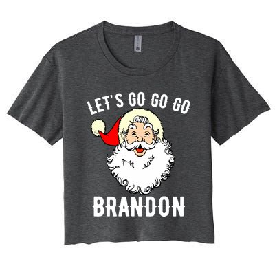 Let's Go Brandon Lets Go Brandon, Lets Go Brandon Let's Go Brandon Women's Crop Top Tee