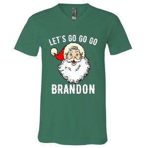 Let's Go Brandon Lets Go Brandon, Lets Go Brandon Let's Go Brandon V-Neck T-Shirt