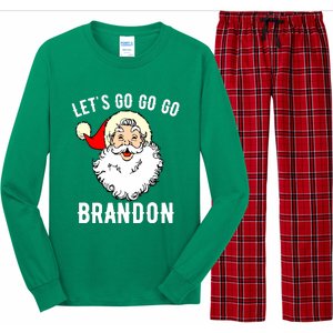 Let's Go Brandon Lets Go Brandon, Lets Go Brandon Let's Go Brandon Long Sleeve Pajama Set