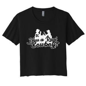 Country Love GilleyS Bud N Sissy Urban Cowboy Women's Crop Top Tee