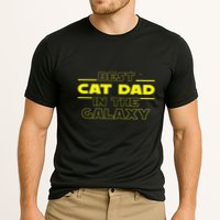 Cat Lover Gifts Best Cat Dad In The Galaxy Best Cat Dad Ever Performance Shirt