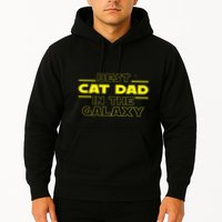 Cat Lover Gifts Best Cat Dad In The Galaxy Best Cat Dad Ever Hoodie