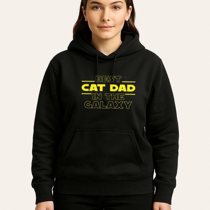 Cat Lover Gifts Best Cat Dad In The Galaxy Best Cat Dad Ever Hoodie
