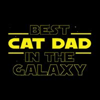 Cat Lover Gifts Best Cat Dad In The Galaxy Best Cat Dad Ever 16 in Basic Backpack