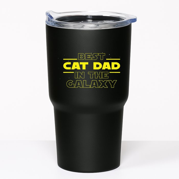 Cat Lover Gifts Best Cat Dad In The Galaxy Best Cat Dad Ever Tumbler