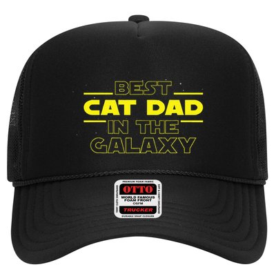 Cat Lover Gifts Best Cat Dad In The Galaxy Best Cat Dad Ever Trucker Hat
