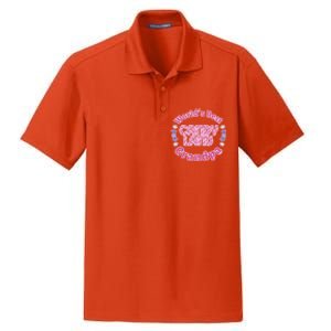 Candy Land Grandparents Day Worlds Best Grandpa Cool Gift Dry Zone Grid Polo