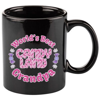 Candy Land Grandparents Day Worlds Best Grandpa Cool Gift 11oz C Handle Ceramic Mug