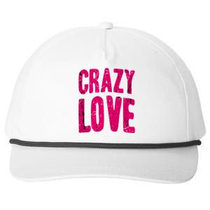 Crazy Love Gift Snapback Five-Panel Rope Hat