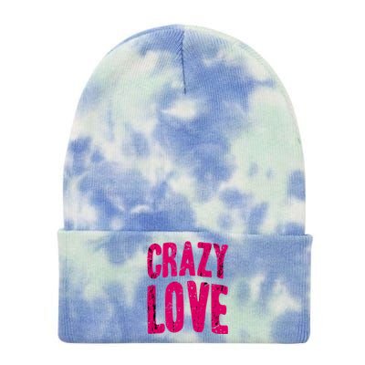 Crazy Love Gift Tie Dye 12in Knit Beanie