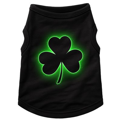 Clover Leaf Glow St Patrick's Day Doggie Tank