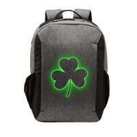 Clover Leaf Glow St Patrick's Day Vector Backpack
