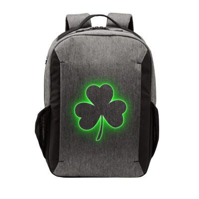 Clover Leaf Glow St Patrick's Day Vector Backpack