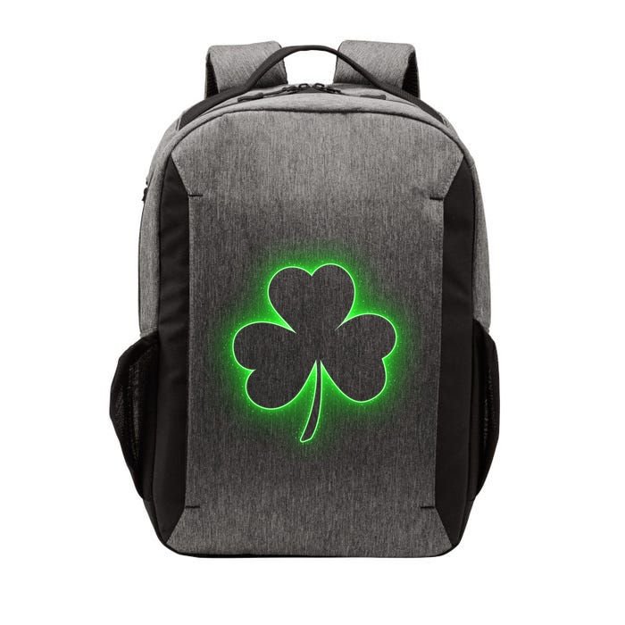 Clover Leaf Glow St Patrick's Day Vector Backpack