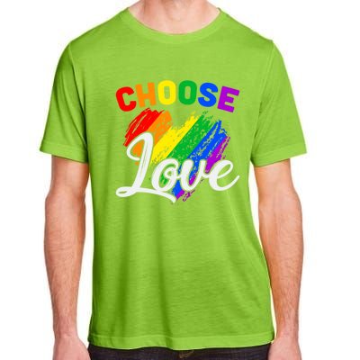 Choose Love Gift Adult ChromaSoft Performance T-Shirt