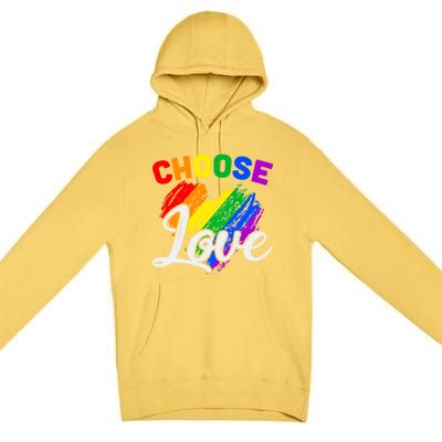 Choose Love Gift Premium Pullover Hoodie